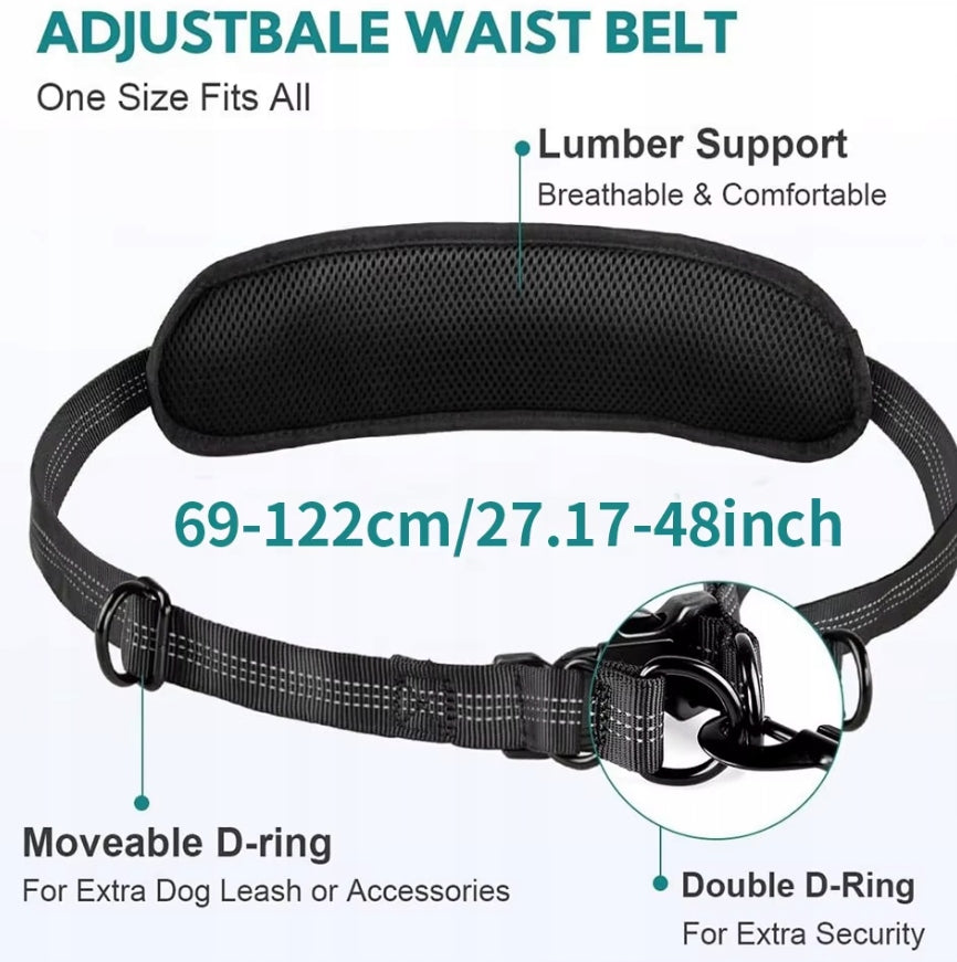 Lanyard for two dogs MEDIUM AND LARGE BREEDS FOR RUNNING Packaging status original