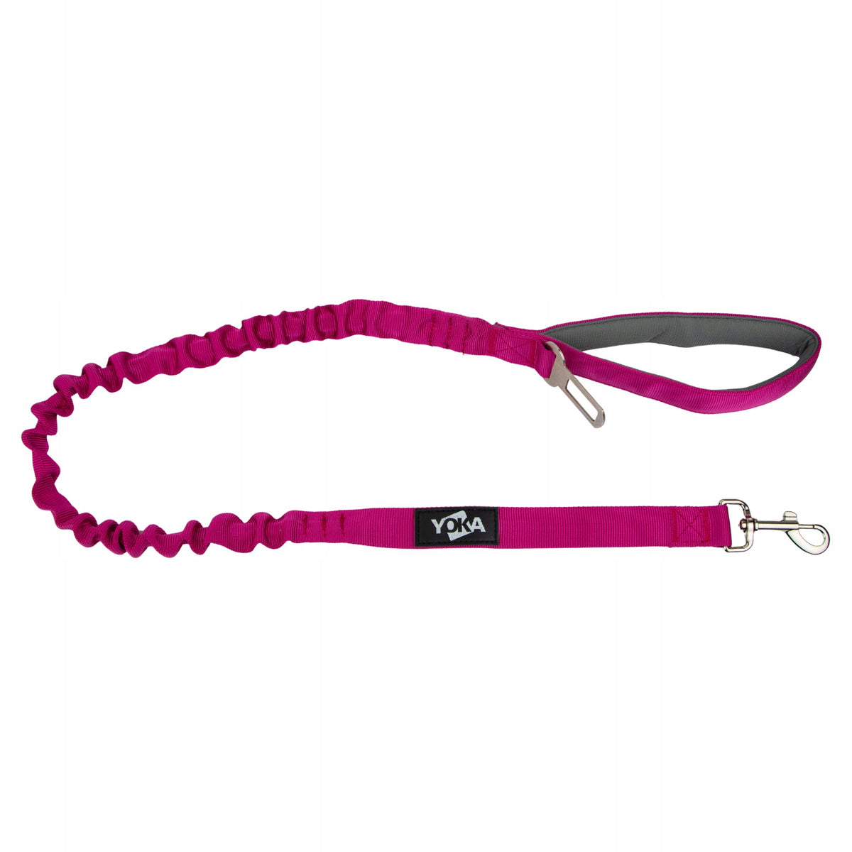 Lanyard with shock absorber with clasp for car 2in1 belts ROSE DARK Packaging status original