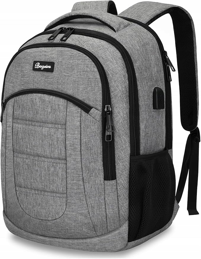 Laptop Backpack 15,6" / School / Multi-Chamber Luggage Holds A4 / USB