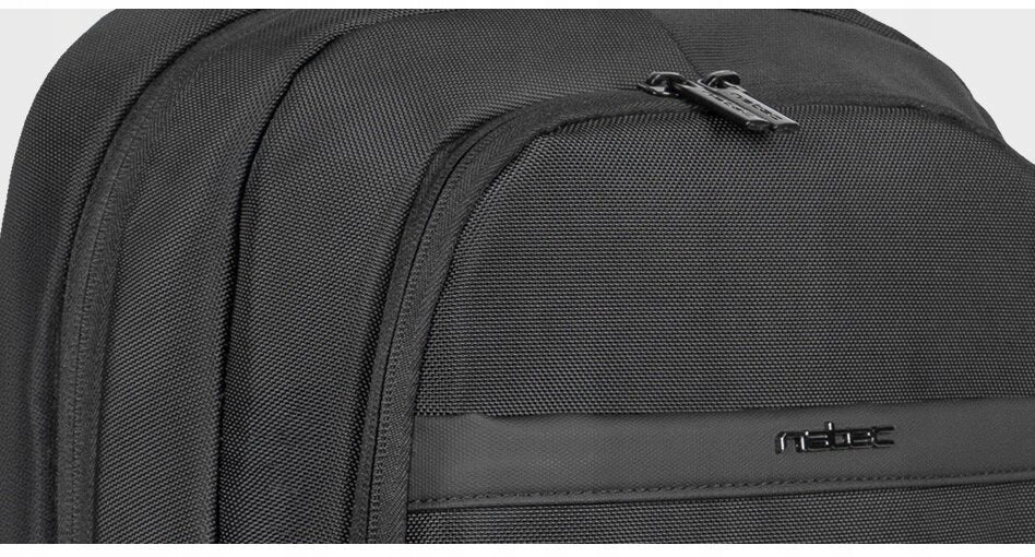 Laptop Backpack NATEC Kudu 15.6 inches Black Gender unisex