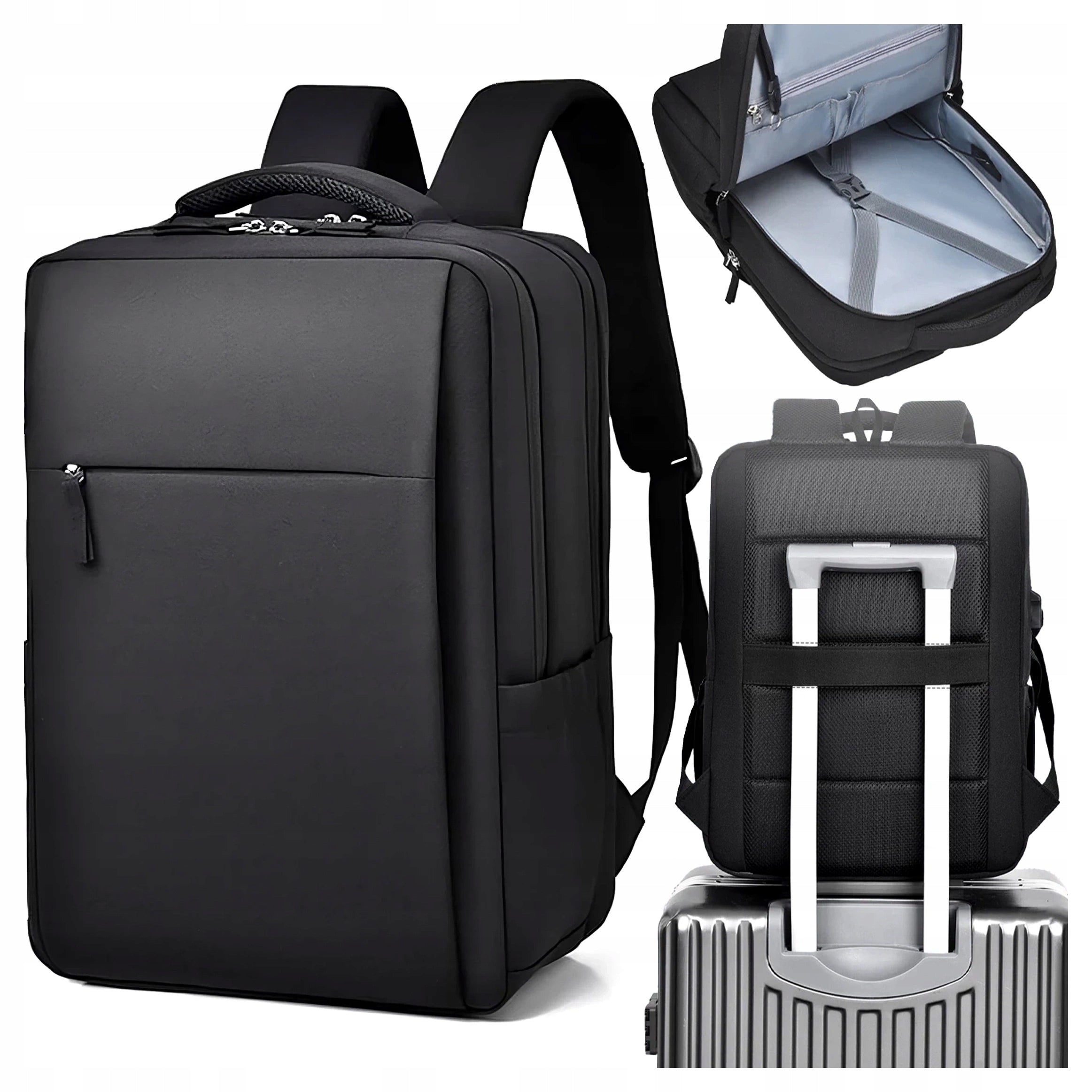 Laptop Backpack Travel Multifunctional Business Men's Hand Luggage Brand Alogy
