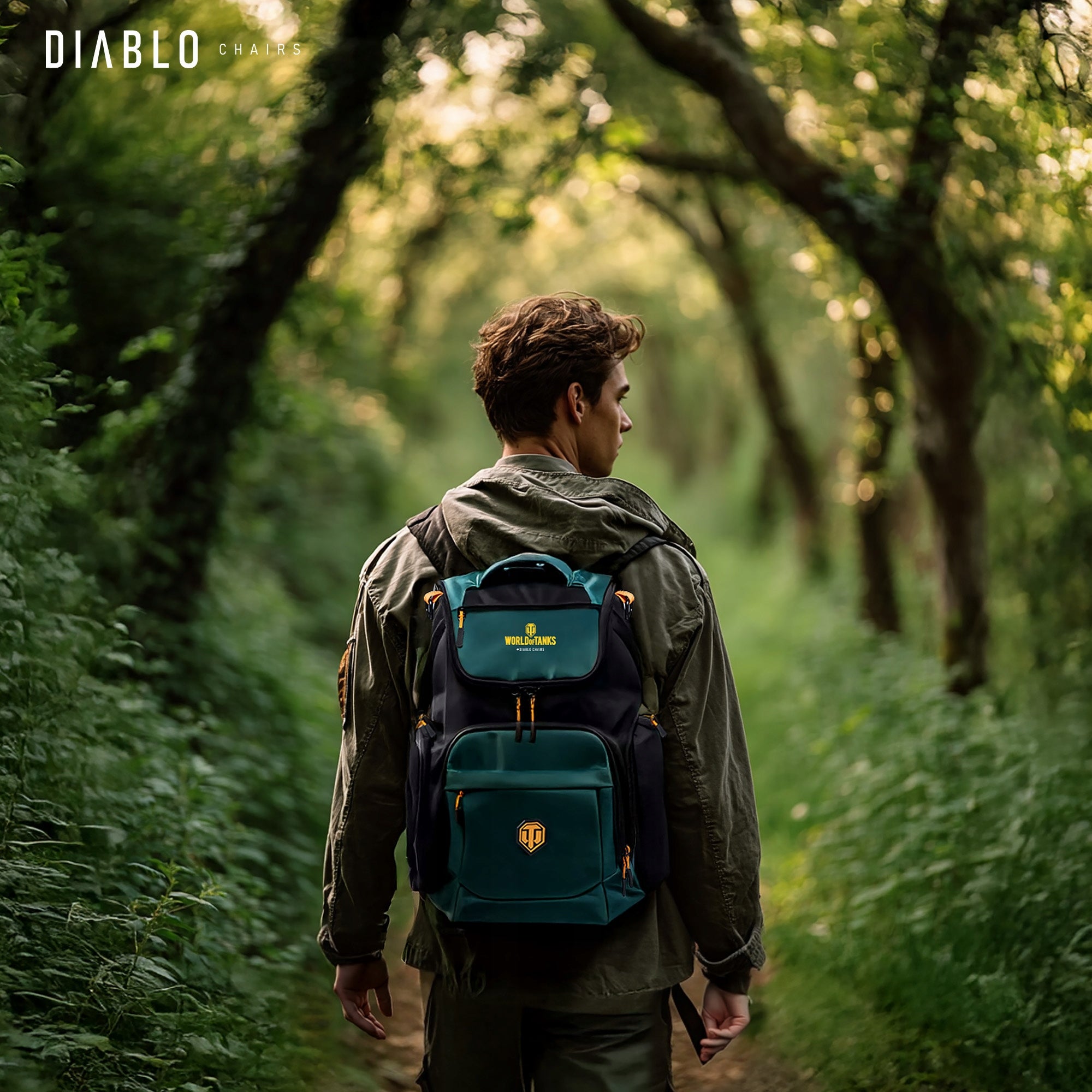 Laptop Backpack Waterproof School for DIABLO World of Tanks Aircraft EAN (GTIN) 5907367500769