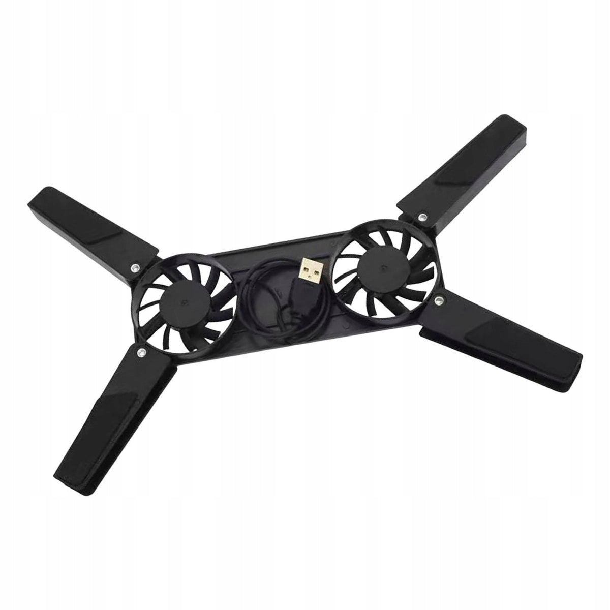 Laptop Cooling Stand 2 Quiet Fan Portable Protection Accessory for Outside