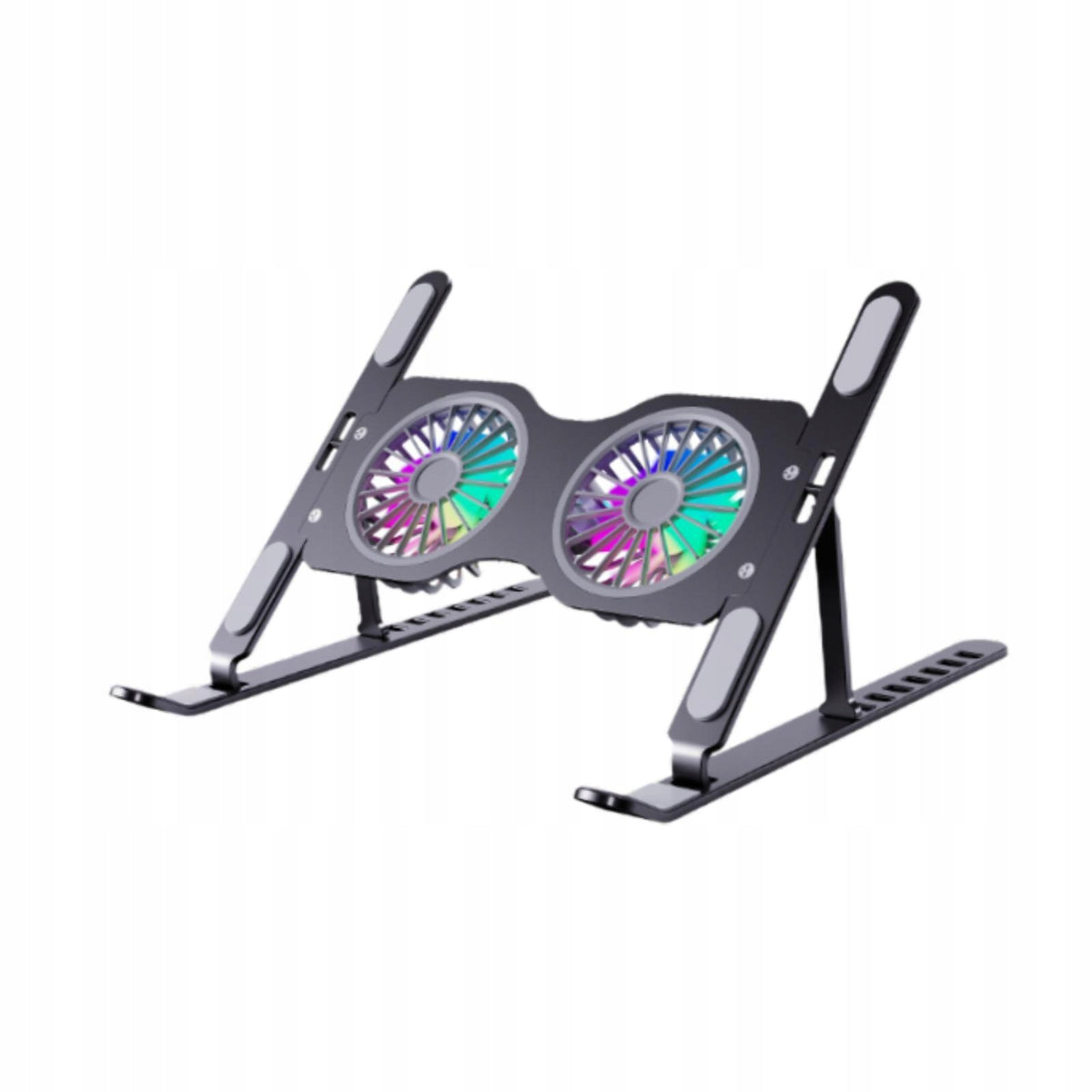 Laptop Cooling Stand Notebook Computer Support Lightweight Aluminum Black