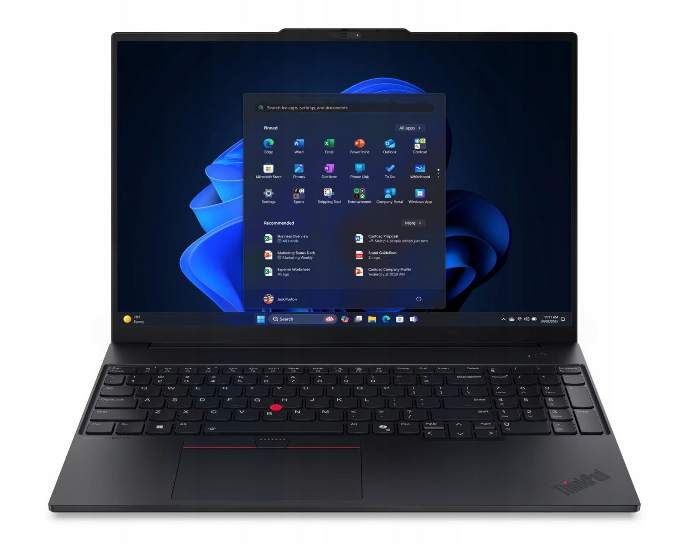 Laptop Lenovo ThinkPad E16 G3 Ryzen 5 220 16" 16GB/512GB W11 Pro 21ST0045PB