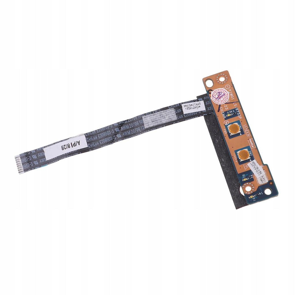 Laptop Power Button Board Switch w/ Cable Replacement for Lenovo G475