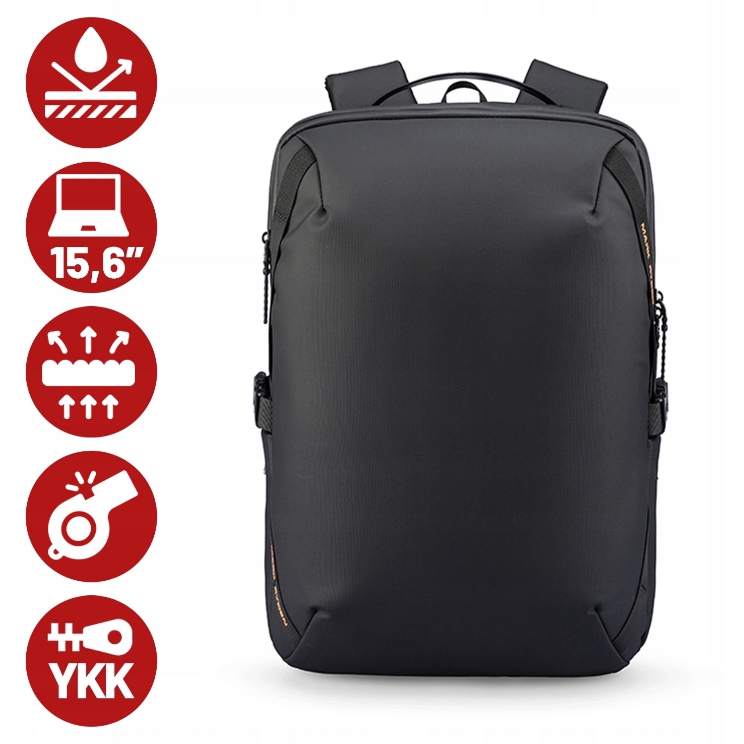 Laptop Travel Backpack 15.6" Mark Ryden, Waterproof, 21L, Large Packaging status original