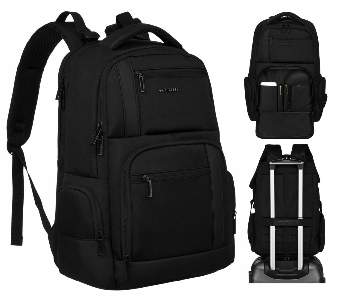 Laptop backpack Peterson black