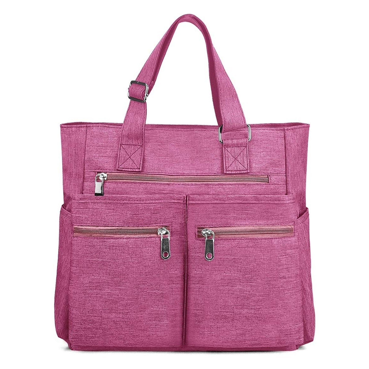 Laptop bag - waterproof - for work and school - pink