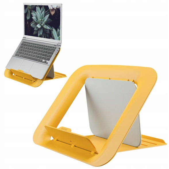 Laptop base LEITZ ERGO COSY yellow
