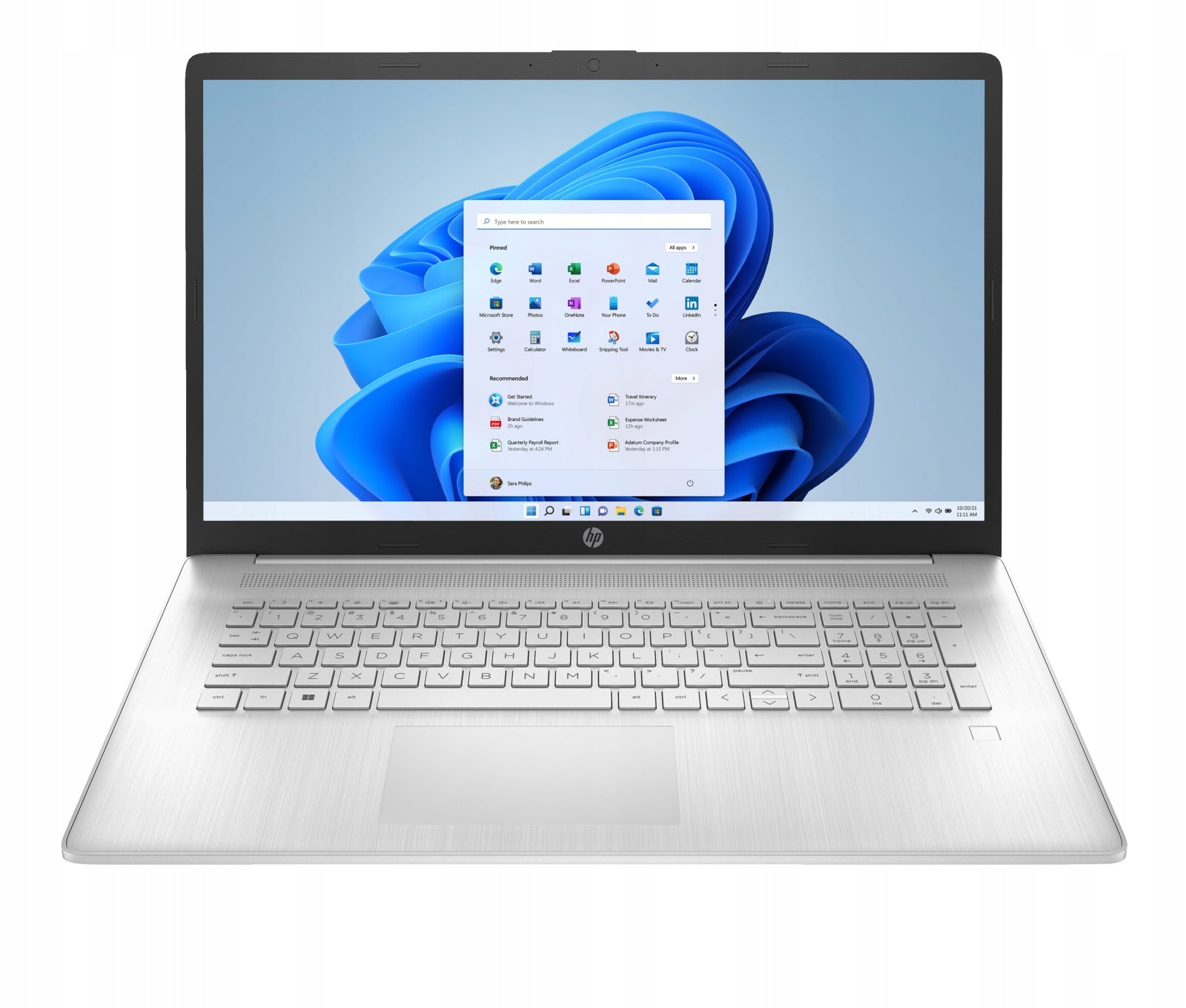Laptop for work HP 17-cn Intel i7 16GB SSD 512GB Intel Xe FullHD Win 11 EAN (GTIN) 5905261983862