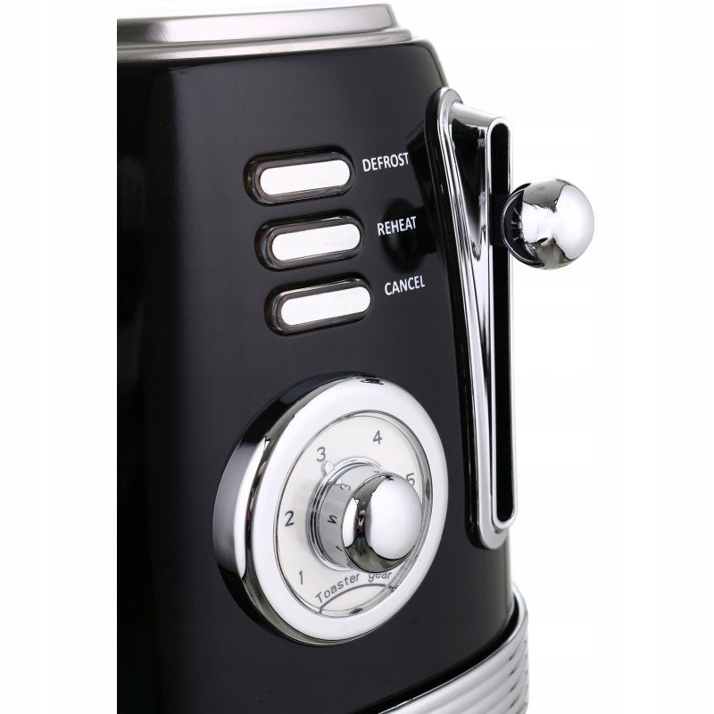 Laretti LR-EC2355, 850W, 2 szeletes, Rozsdamentes acél, Kenyérpirító Manufacturer code LR-EC2355