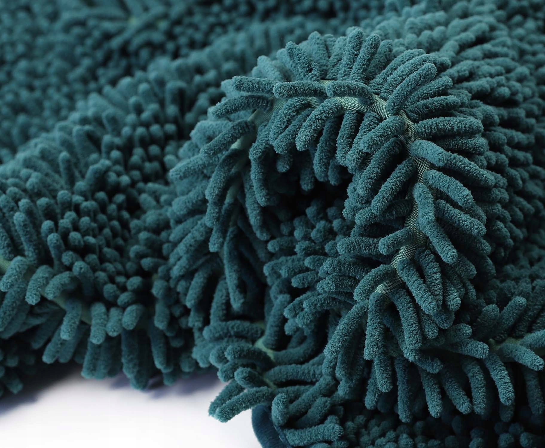 Large Absorbent Bathroom Rug for Laundry Mat Bottle Green 70X120cm Shape rectangle