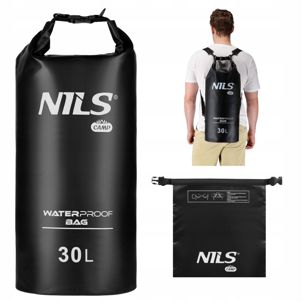 Large Bag Backpack Waterproof DRY BAG For Kayak NILS 30 L