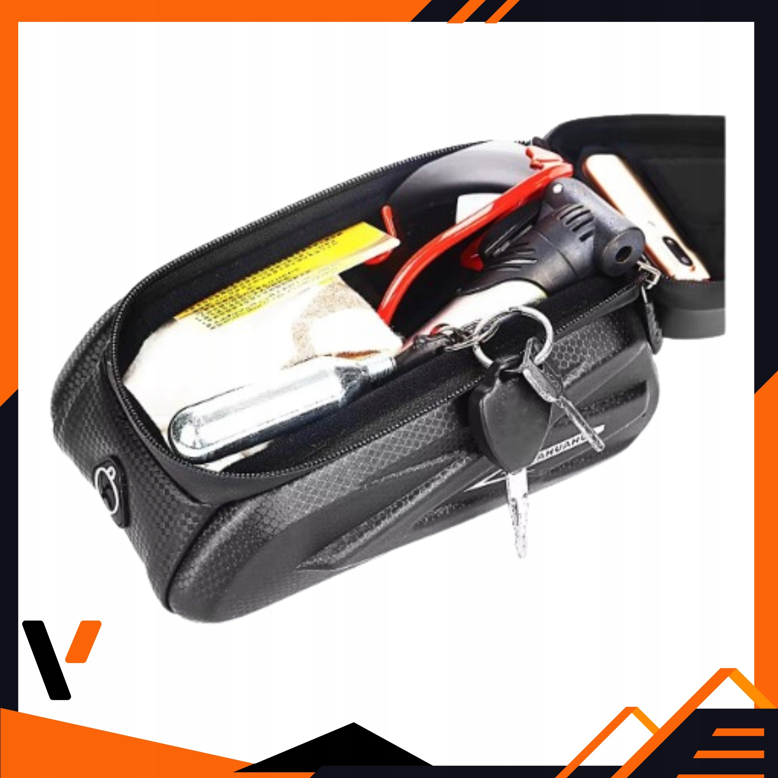 Large Bicycle Pouch Bicycle Bag Case Phone Case Waterproof Brand Vedor
