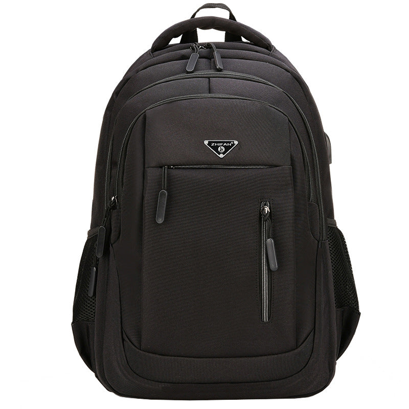 Large Business Backpack for Laptop 15,6" 17" Notebook Black for Urban Work Brand Likado