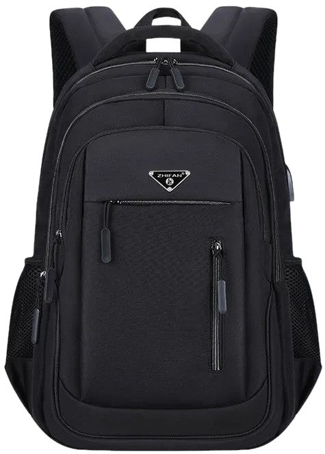 Large Business Backpack for Laptop 15,6" 17" Notebook Black for Urban Work