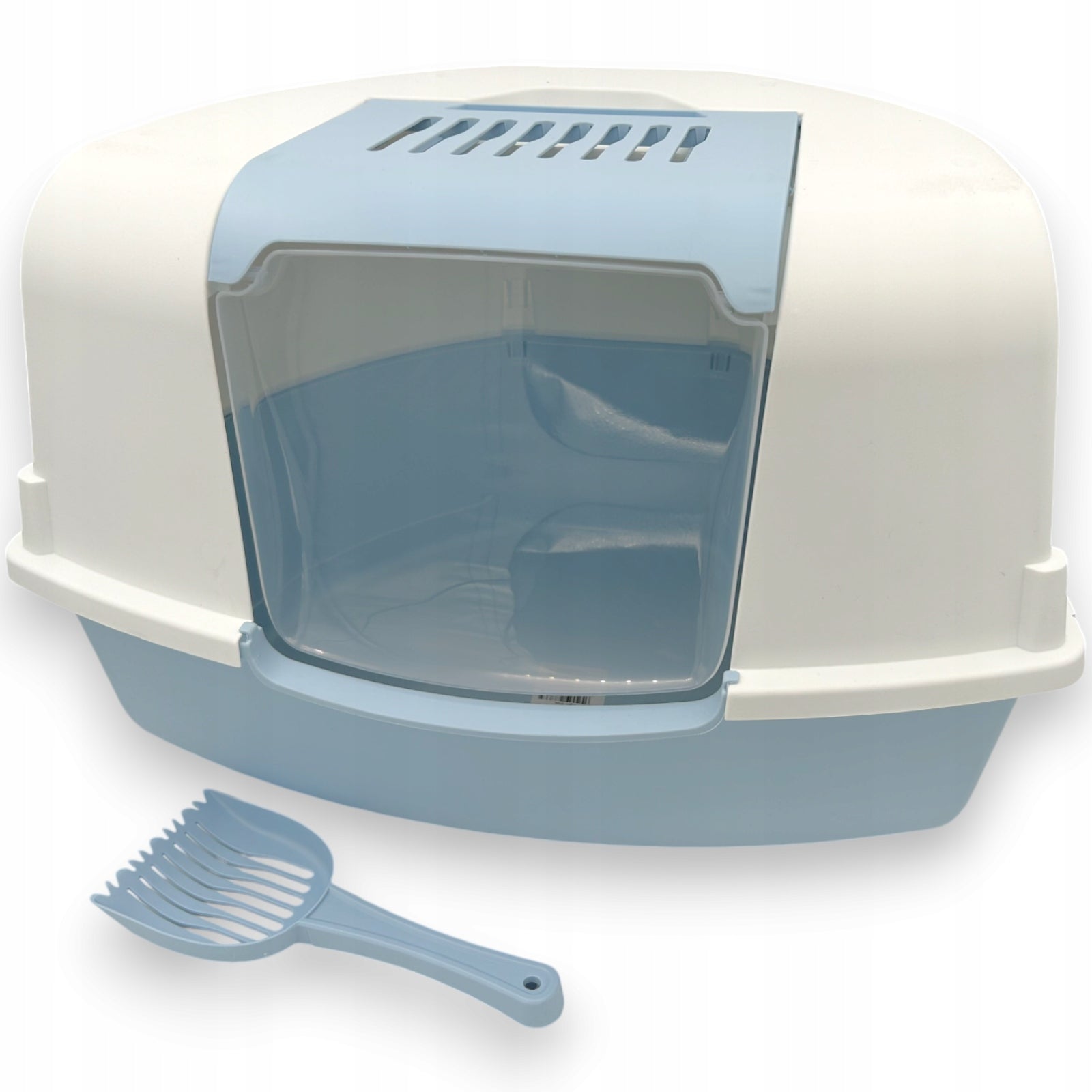 Large CORNER Cuvette For Cat Indoor + Filter + Spatula Brand MP Bergamo