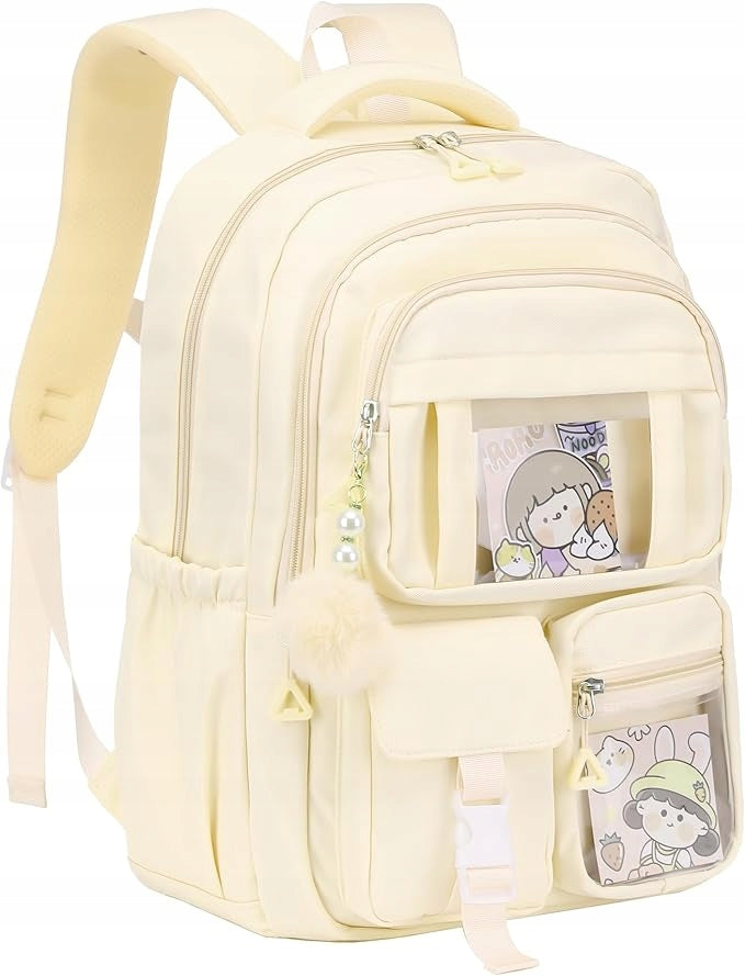 Large Capacity School Backpack for Girls, Waterproof and Breathable
