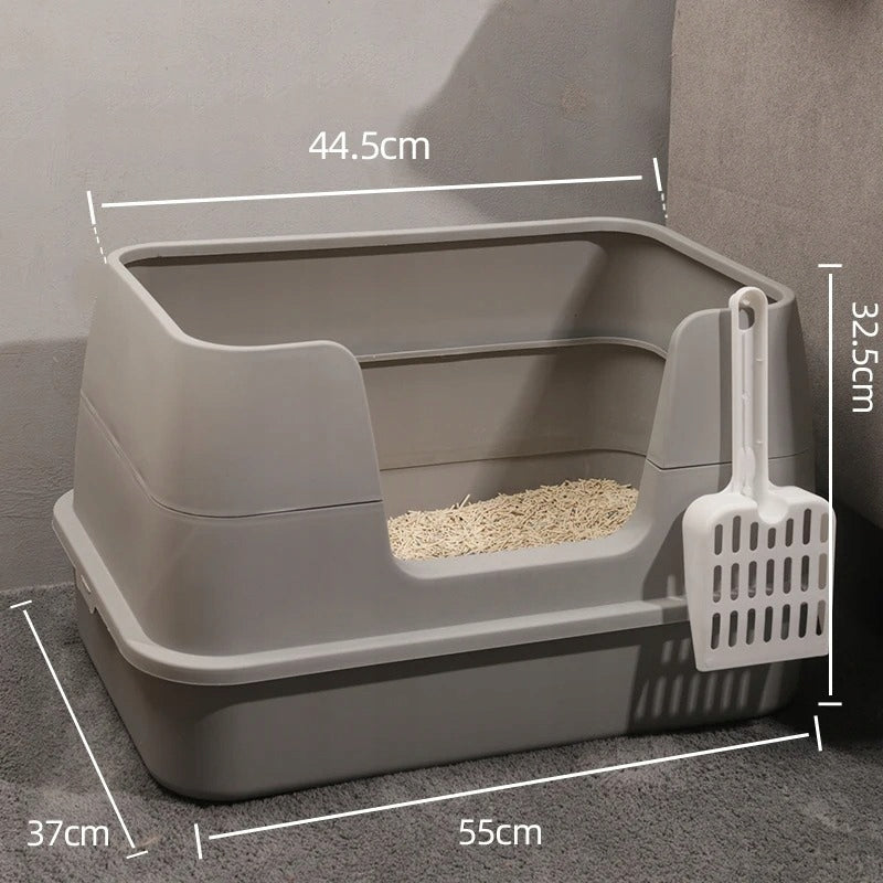 Large Cat Cuvette With High Frame Toilet Open XL High Rant 02 Manufacturer code Kuweta 2