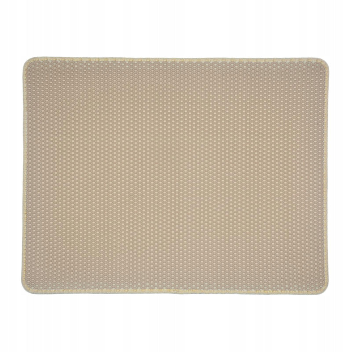 Large Cat Litter Mat Waterproof easy to clean Rug Carpet beige 40x50cm