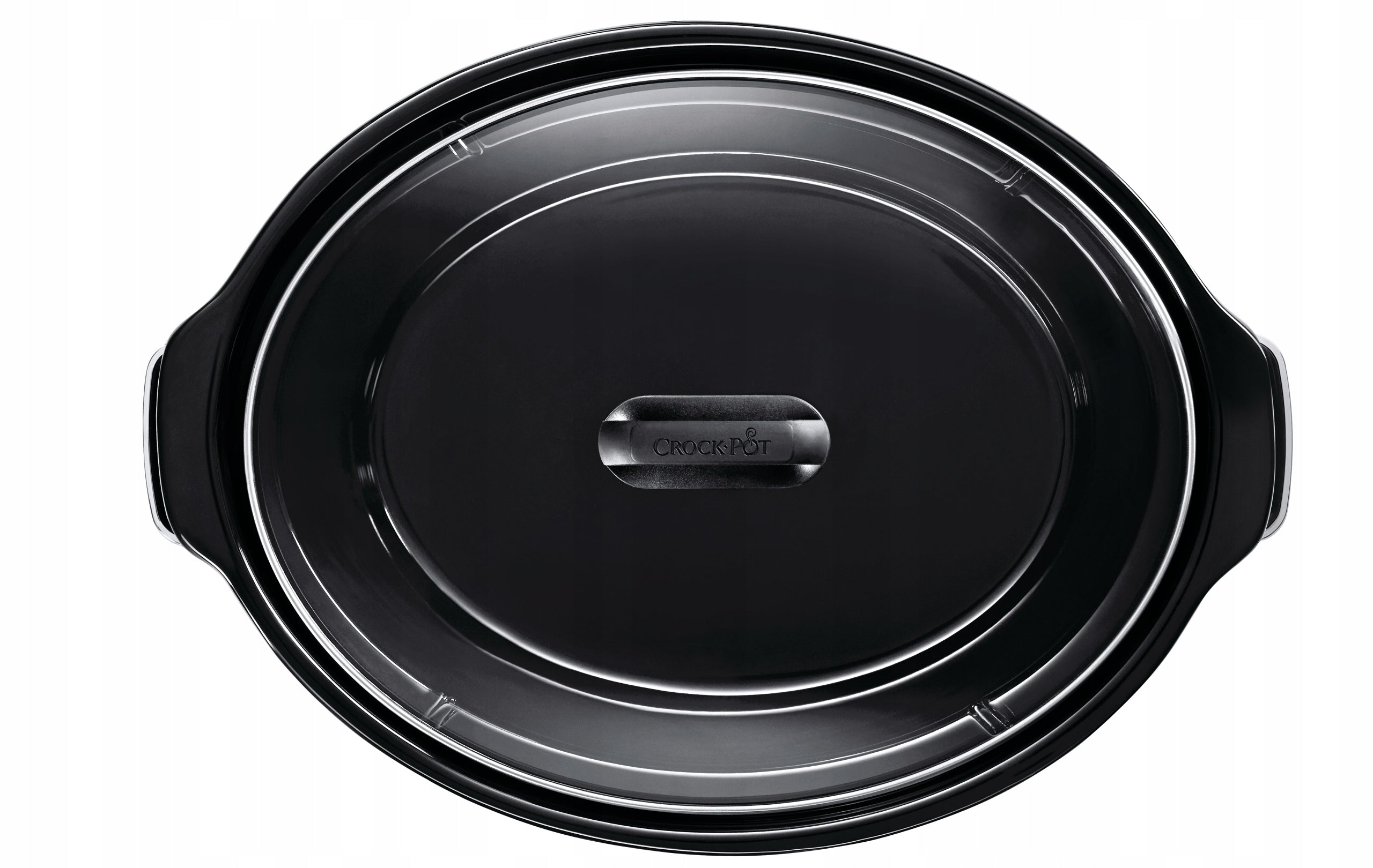 Large Ceramic Slow Cooker CrockPot 7.5l Digital, Removable Bowl + RECIPES Dominant color silver/gray