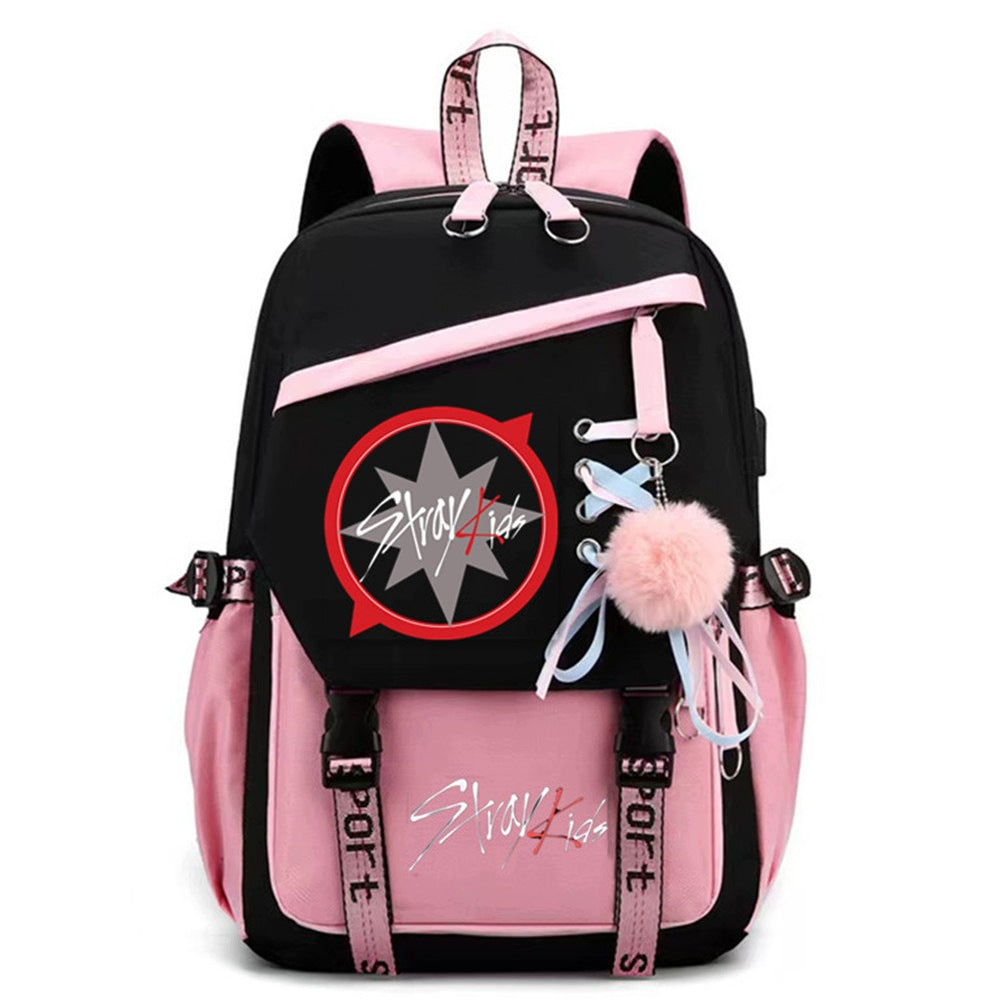 Large Cristiano stray kids Backpack Waterproof New Design Brand no brand