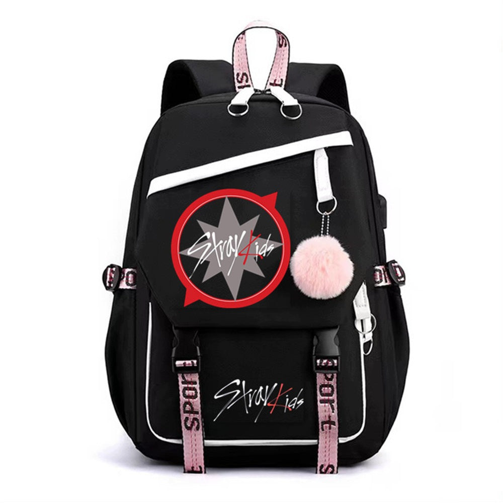 Large Cristiano stray kids Backpack Waterproof New Design Manufacturer code luzhiobd999