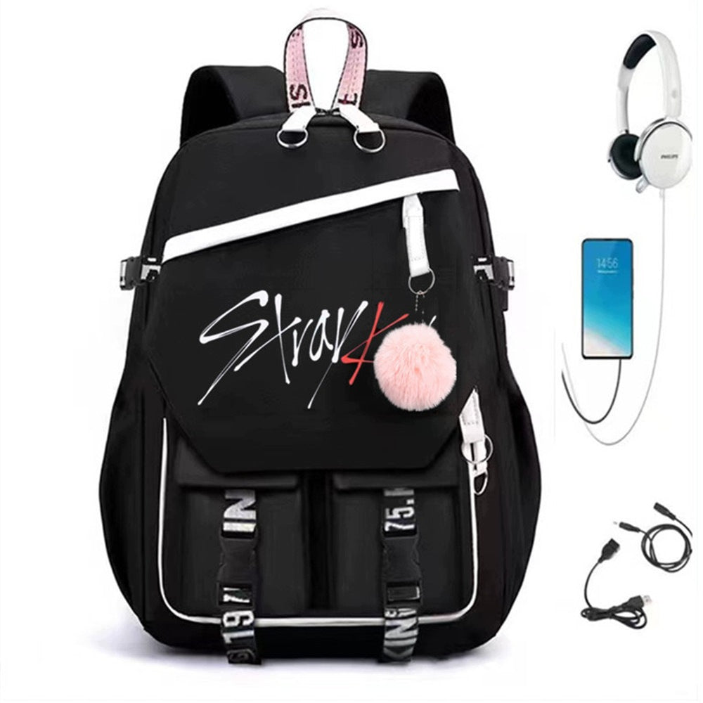 Large Cristiano stray kids Backpack Waterproof New Design