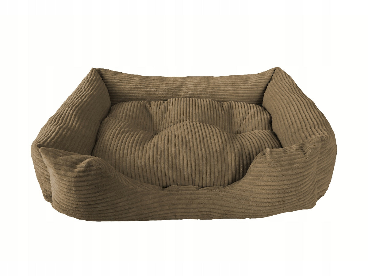 Large Dog Bed XXL Comfortable Soft Bedding Playpen Corduroy 100x80 Brand Dar - Mal