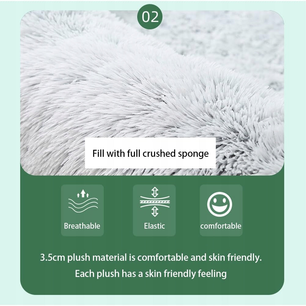 Large Dog Bed for People and Pets Washable Non-slip 165x95x30cm Product width 100 cm