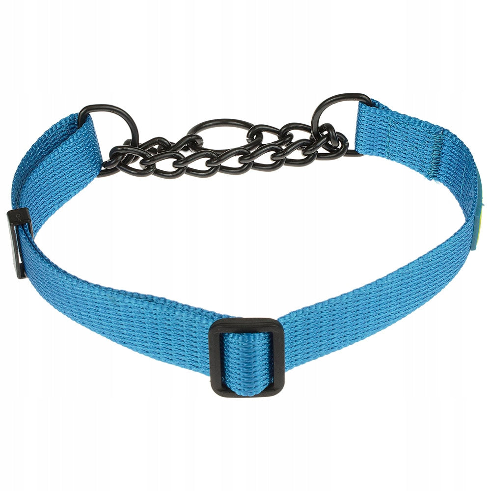 Large Dog Collar Semi-Clamp with Chain Martingale Adjustable XL Packaging status original