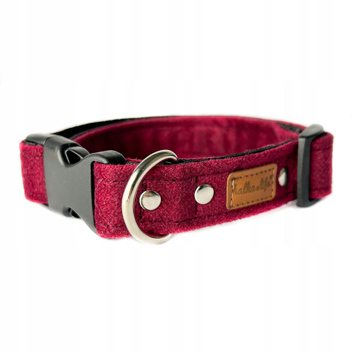 Large Dog Collar with Fly, Collar and Bow Tie Set - Cherry, L Manufacturer code OIMWLP