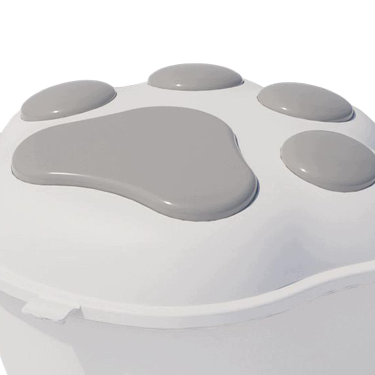 Large Dog Food Storage Container Rice Container Kitchen Sealed Can Gray Manufacturer code 05564048297