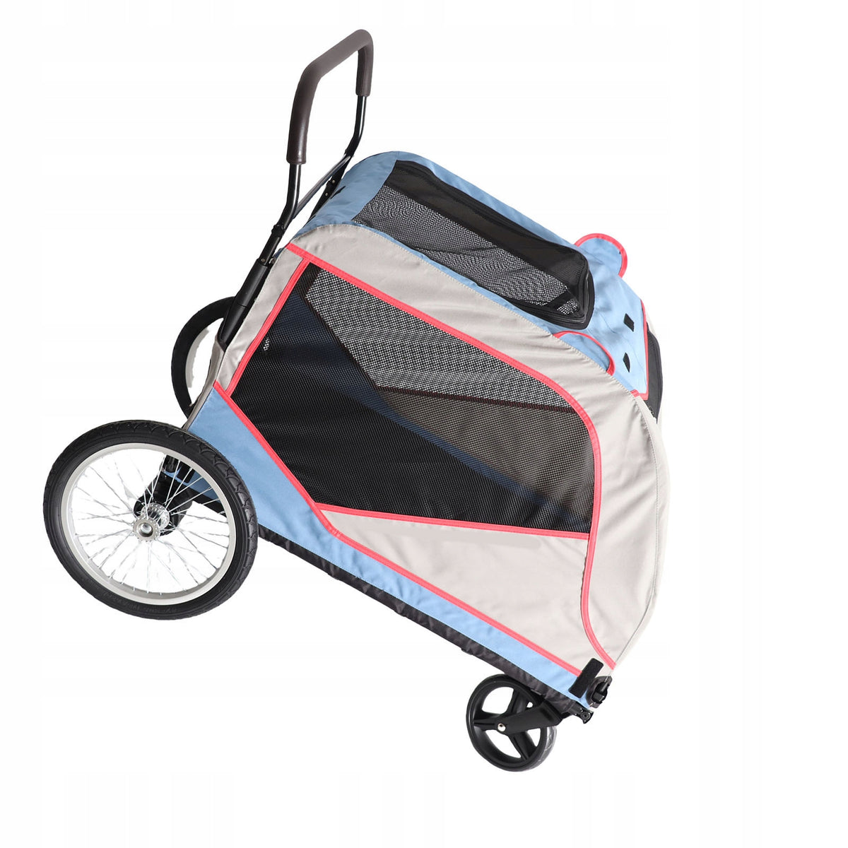 Large Dog Stroller 5-Sided Breathable Window Lifting Capacity 80 kg XD