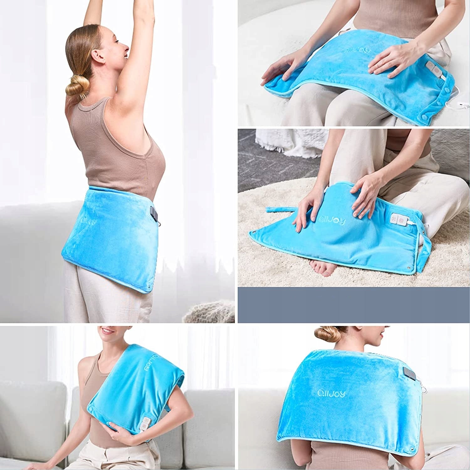 Large ELECTRIC PILLOW Back Neck USB Arms Packaging status original