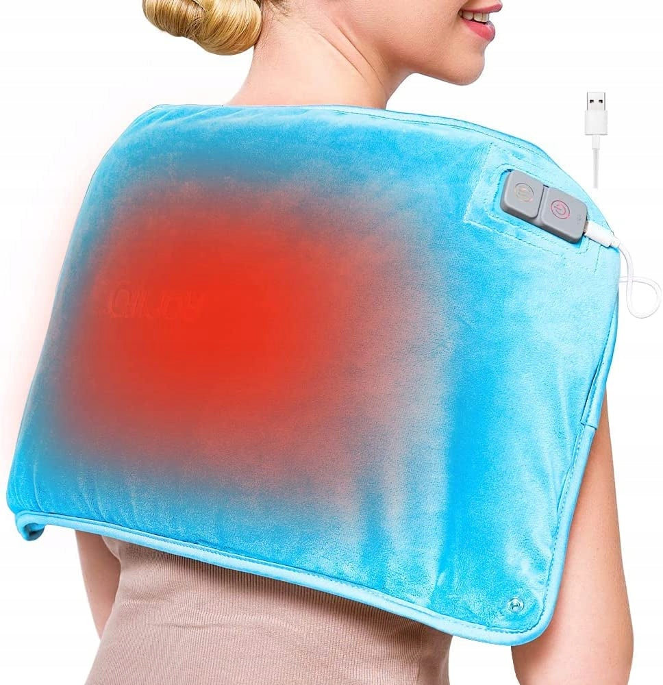 Large ELECTRIC PILLOW Back Neck USB Arms