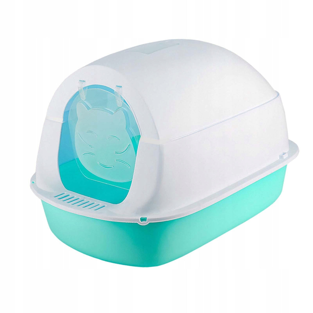 Large Enclosed Cat Litter Box Kitty Litter Tray with Lid Anti Green Manufacturer code 00264060354