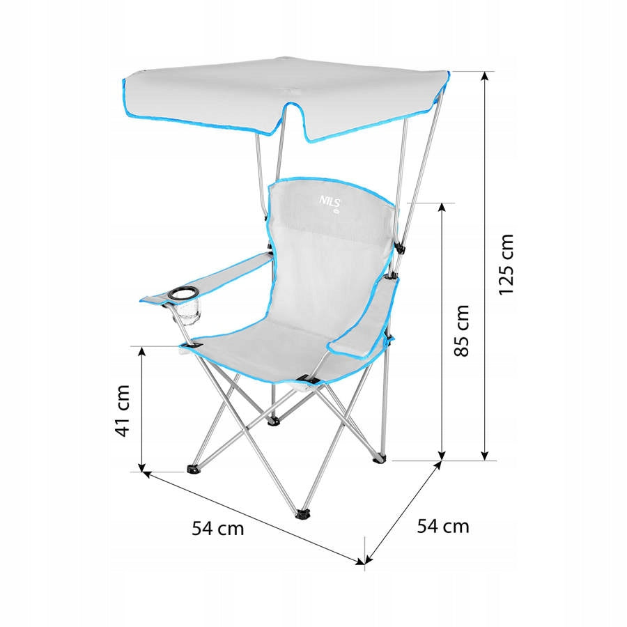 Large Fishing Hiking Chair With Canopy Model NC3087