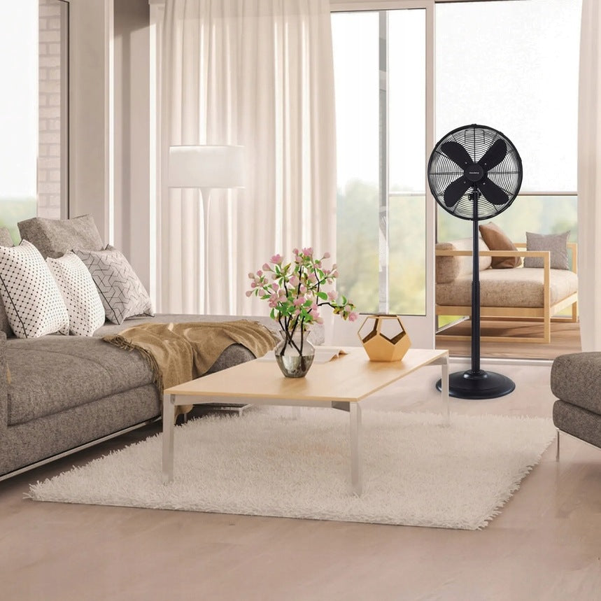 Large Floor Fan Klausberg Round Base Stable 50W WINDMILL Manufacturer code KB-7719