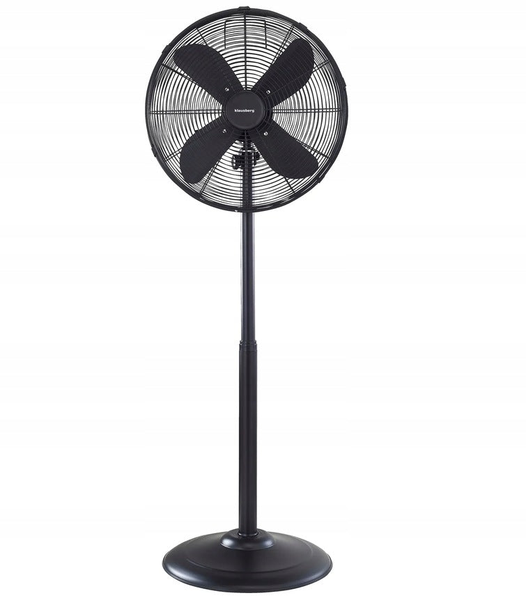 Large Floor Fan Klausberg Round Base Stable 50W WINDMILL Packaging status original