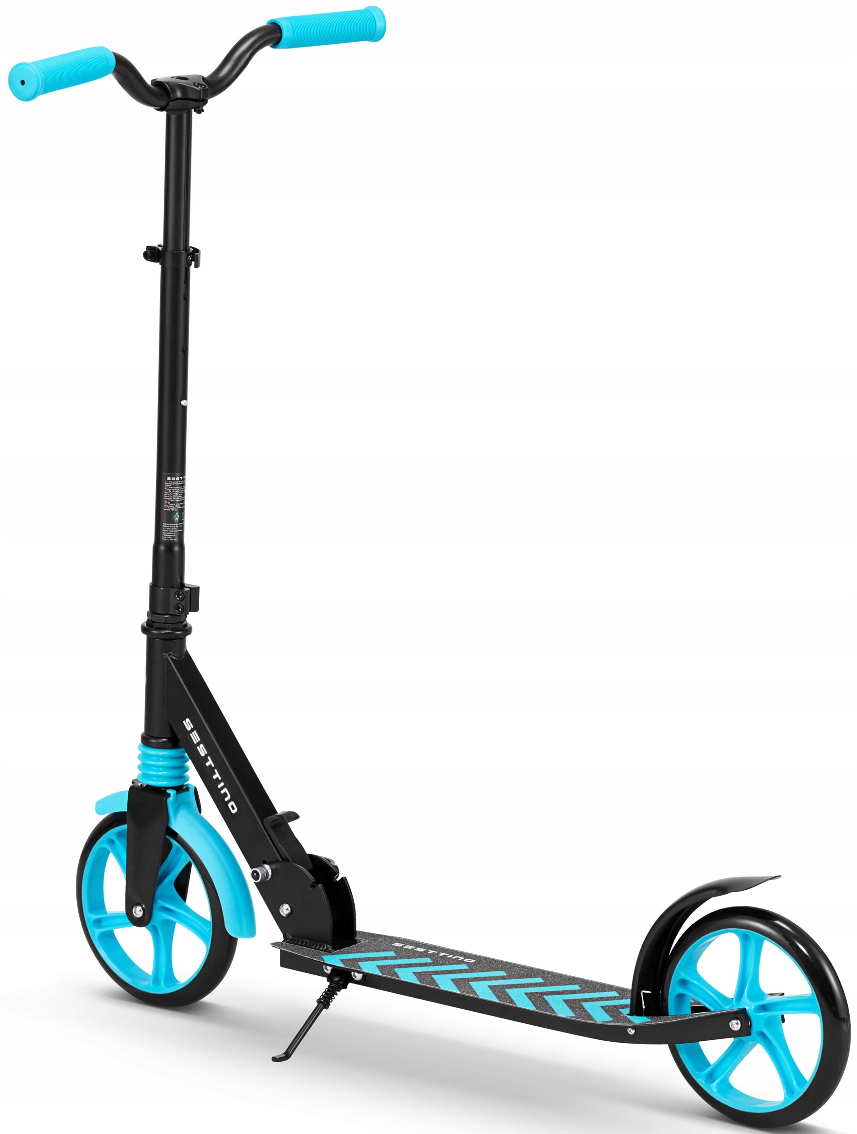 Large Folding City Scooter Sesttino Shadow For Children Safe Kind two-wheeled