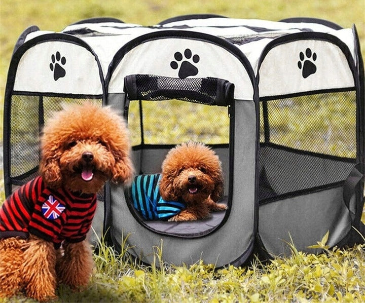 Large Folding Playpen For Dog Cat Rabbit Puppies Animal XXL 59x114cm Manufacturer code KOJEC SKŁADANY DLA PSA KOTA DUŻY XXL