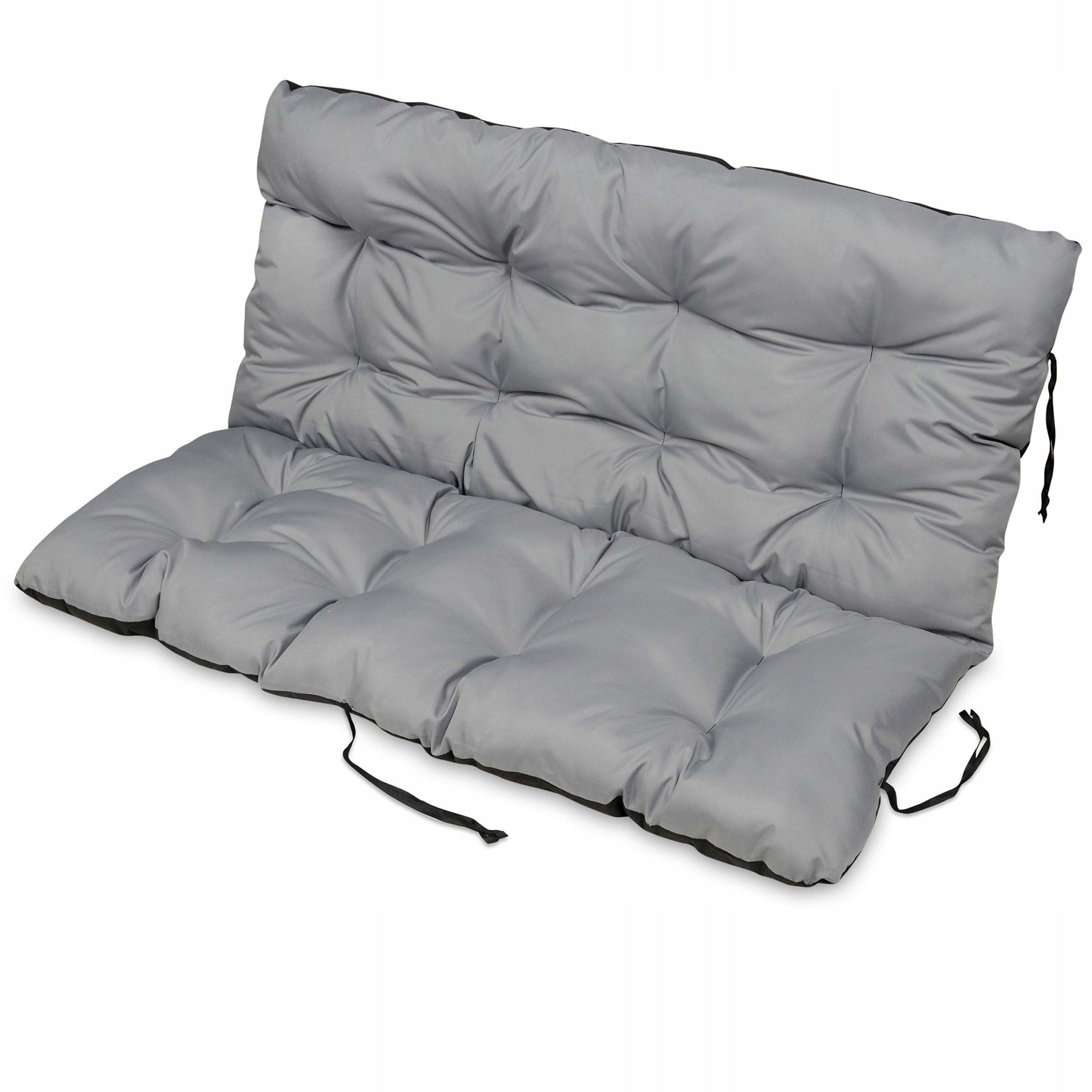 Large GARDEN PILLOW for furniture SWING cushion BENCH 180x60x50 grey Packaging status original