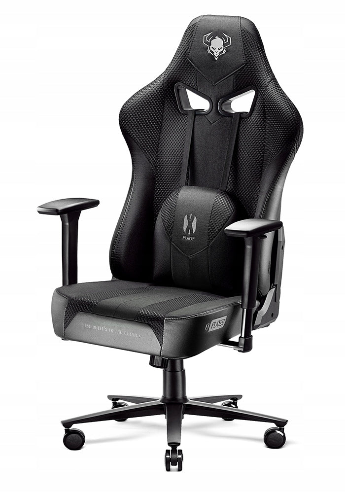 Large Gaming Chair Swivel DIABLO X-Player 2.0 King Size Black & Black Model X-Player 2.0