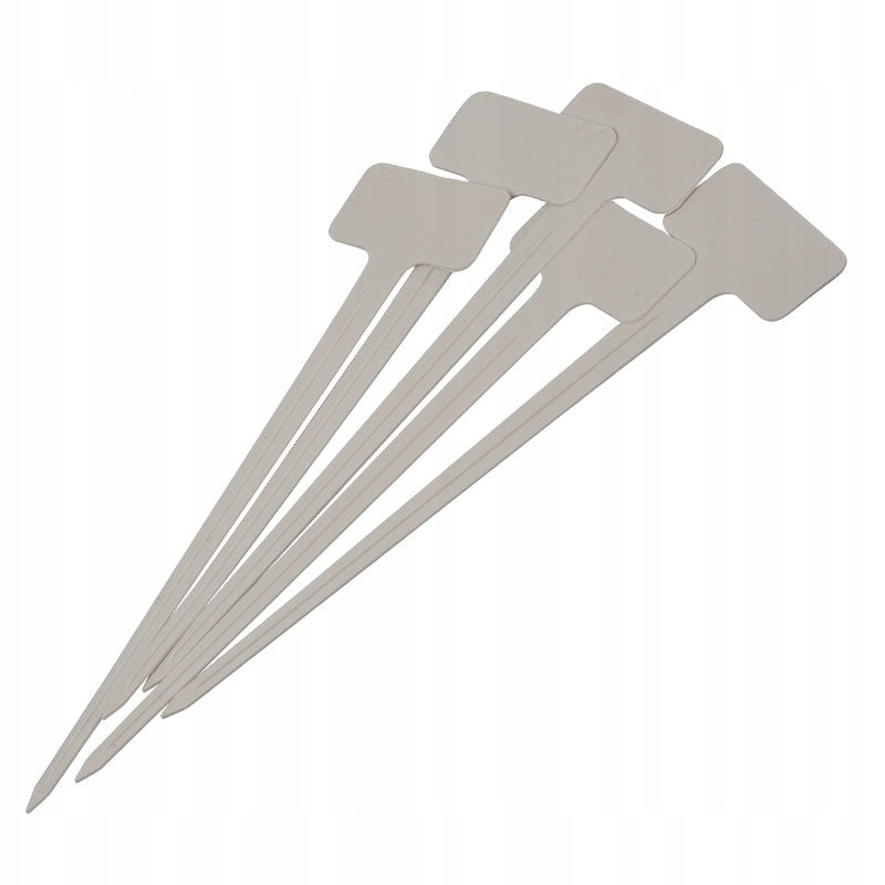 Large Garden Signs Clear Marking Your Plants Punched 5pcs