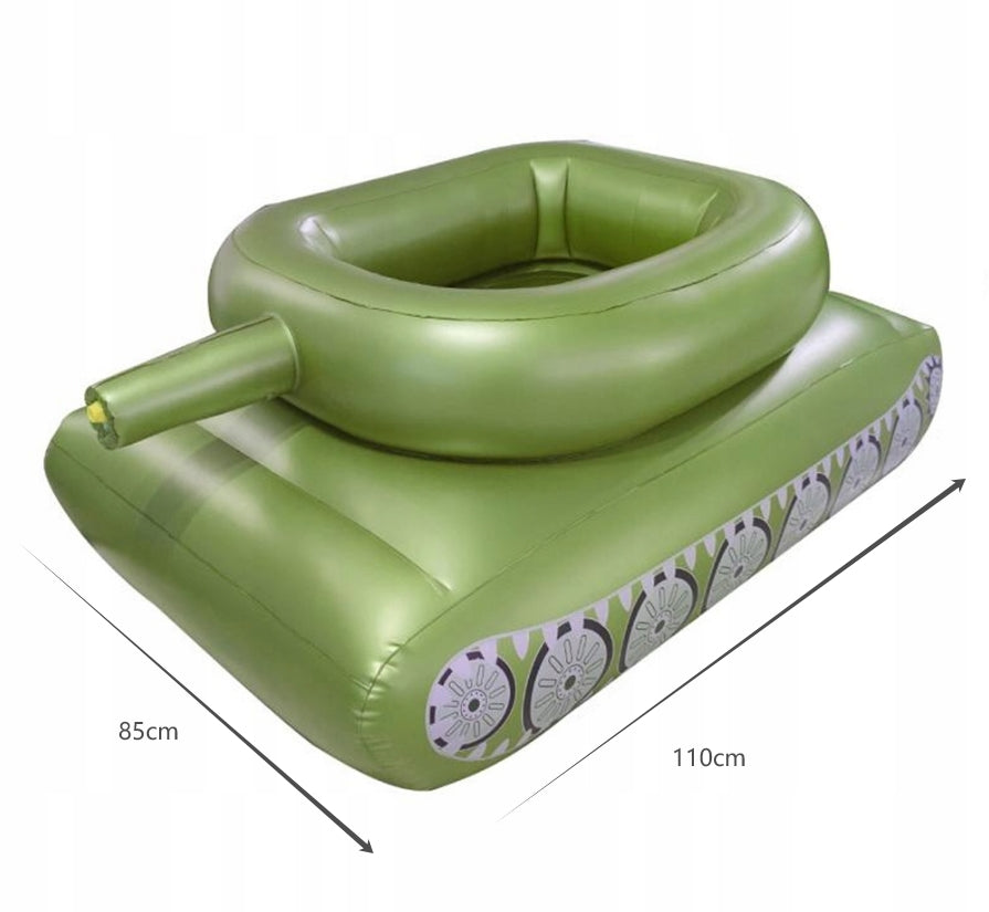 Large Inflatable Tank For Kids With Water Cannon Brand no brand