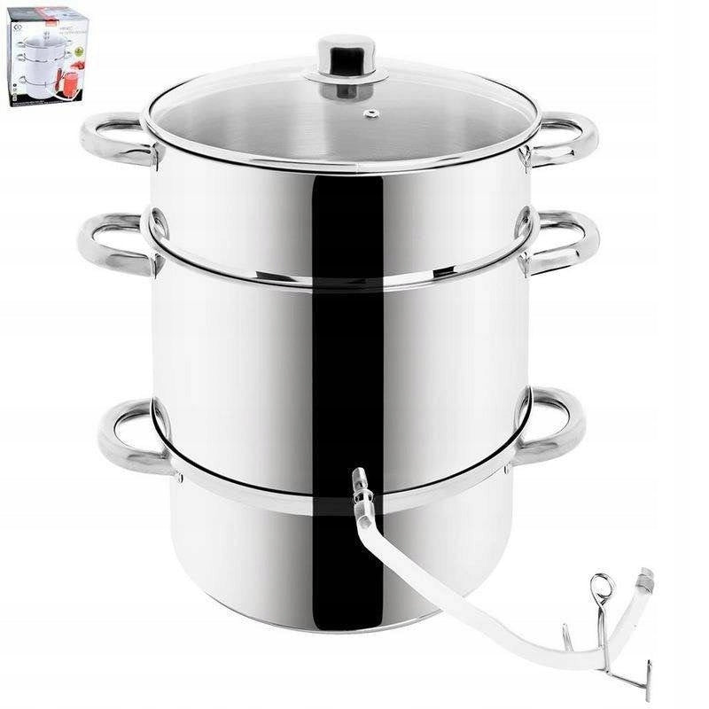 Large JUICER Syrup Juice Pot Steamer 8L ORION