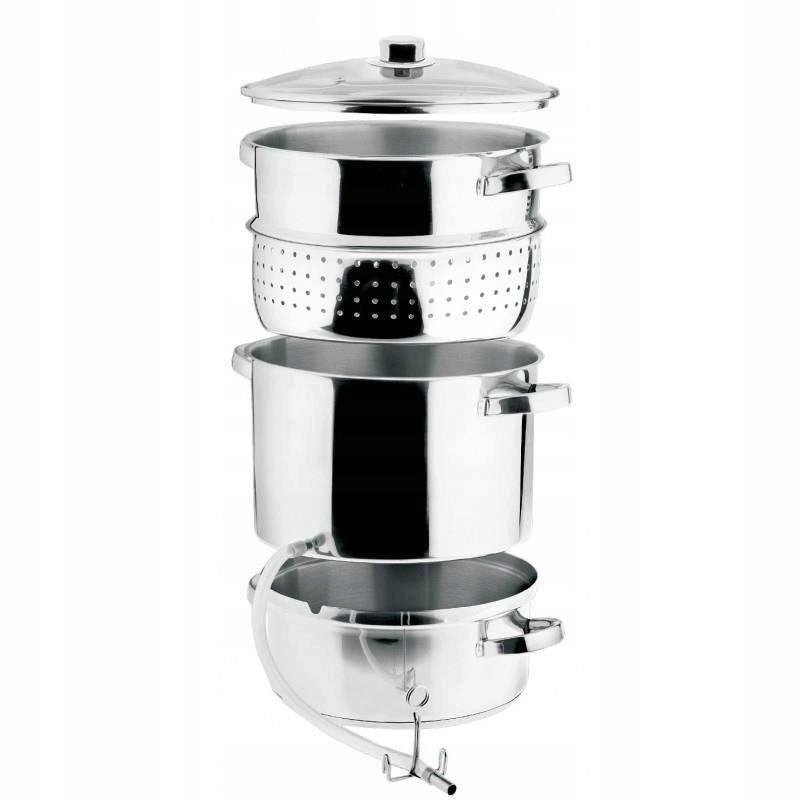 Large JUICER Syrup Juice Pot Steamer 8L ORION