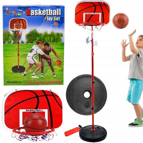 Large Kids Basketball Set Adjustable Basket for Garden
